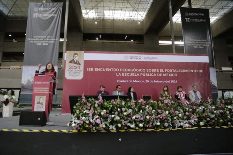 “1ER ENCUENTRO PEDAGÓGICO SOBRE EL FORTALECIMIENTO DE LA ESCUELA PÚBLICA DE MÉXICO”